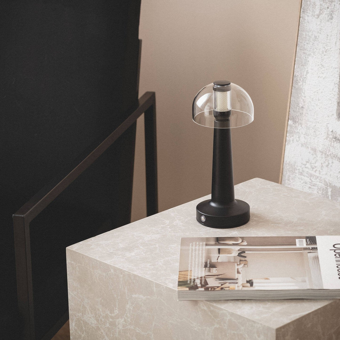 Lámpara de Mesa LED Metal Portátil con Batería USB Recargable Luliu Orsha