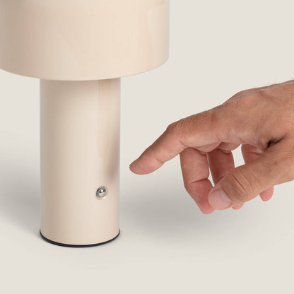 Lámpara de Mesa LED 2W Portátil Metal con Batería USB Recargable Zaipi