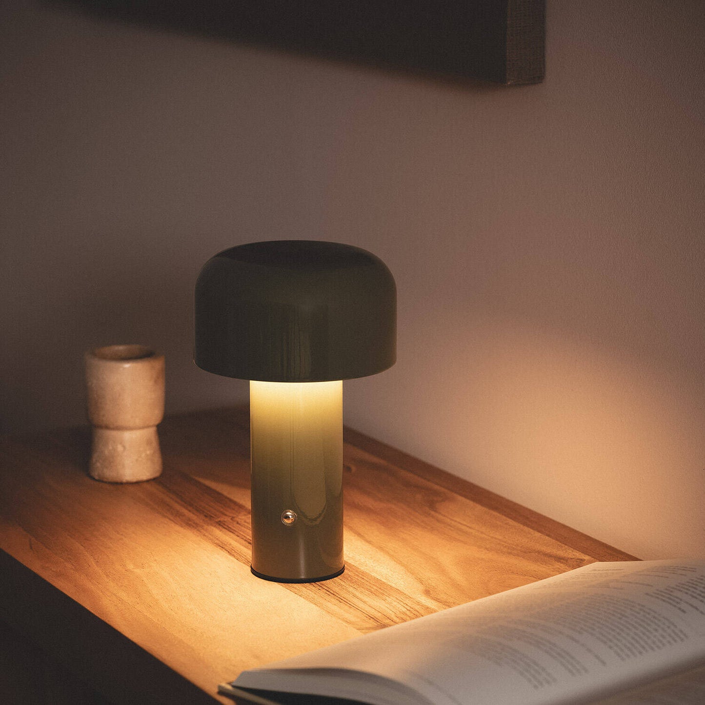 Lámpara de Mesa LED 2W Portátil Metal con Batería USB Recargable Zaipi
