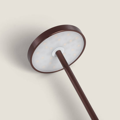 Lámpara de Mesa LED Portátil para Exterior Metal con Batería Recargable Jawania