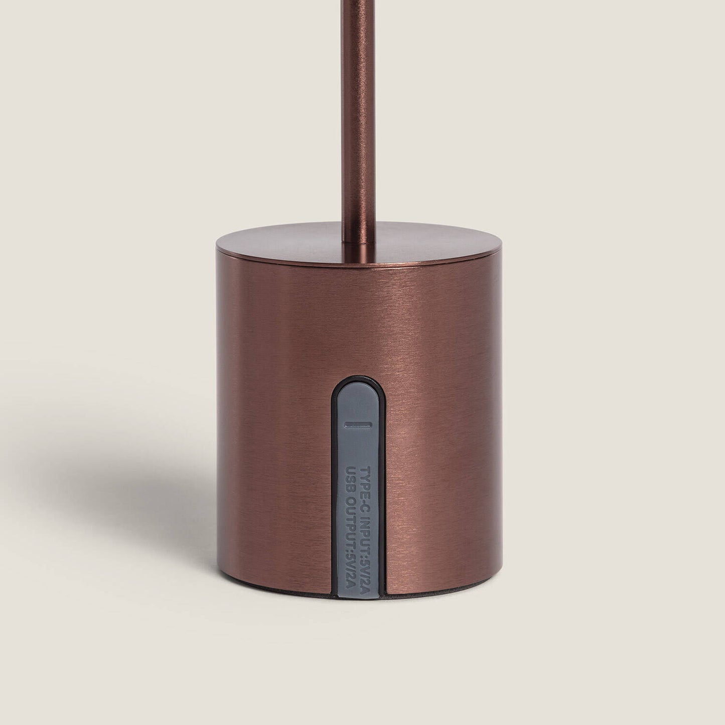 Lámpara de Mesa LED Portátil para Exterior Metal con Batería Recargable Jawania