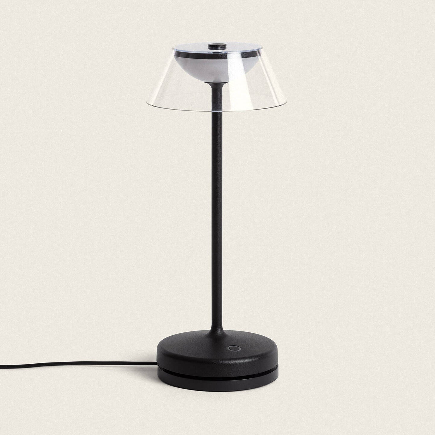 Lámpara de Mesa LED 3W Portátil con Batería USB Recargable Aluminio Dipley