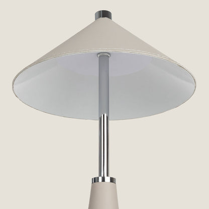 Lámpara de Mesa LED Portátil Cuero y Metal con Batería USB Recargable Tyu Tule