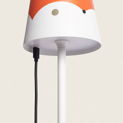 Lámpara de Mesa LED Portátil de Metal con Batería USB Recargable Anisa Kids