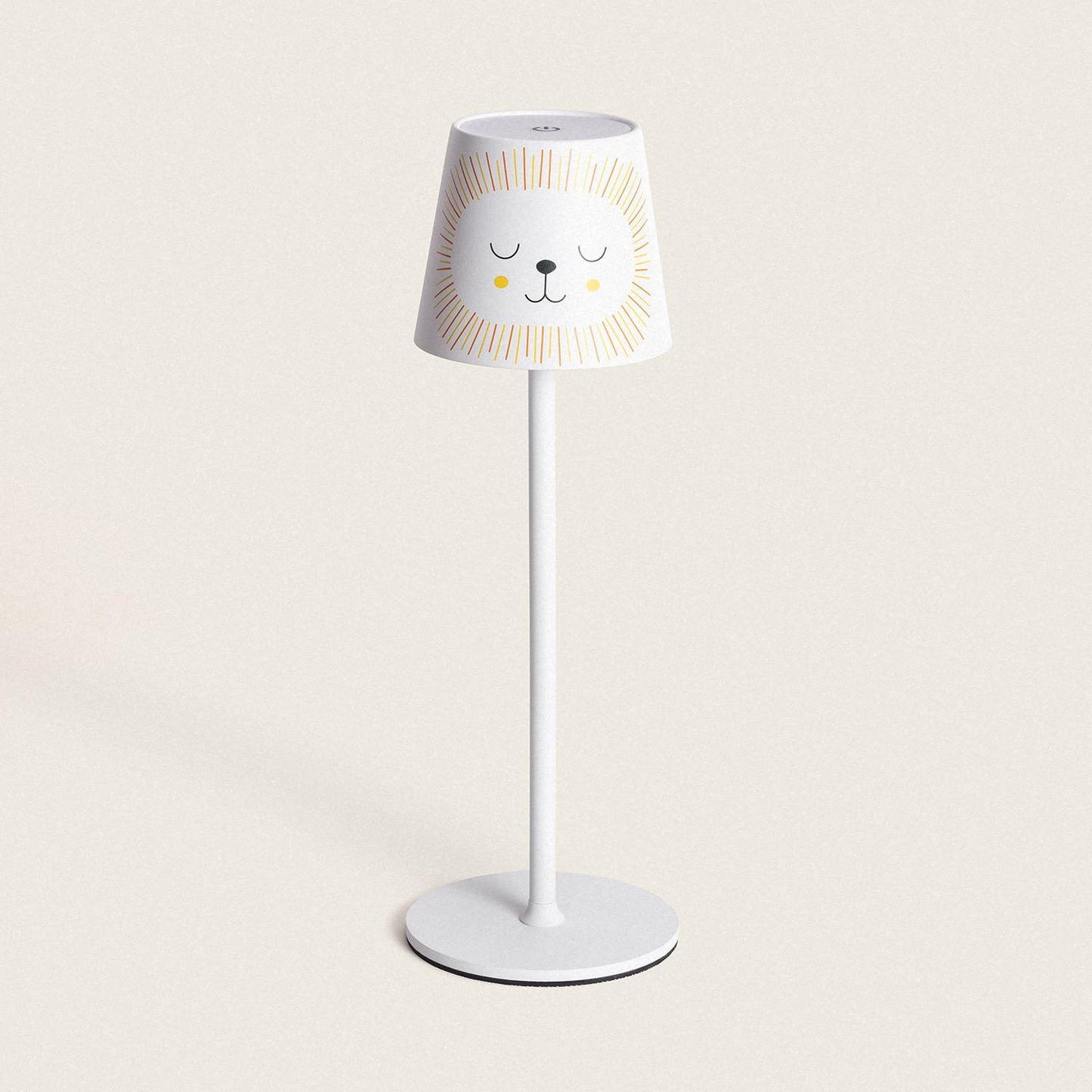 Lámpara de Mesa LED Portátil de Metal con Batería USB Recargable Anisa Kids