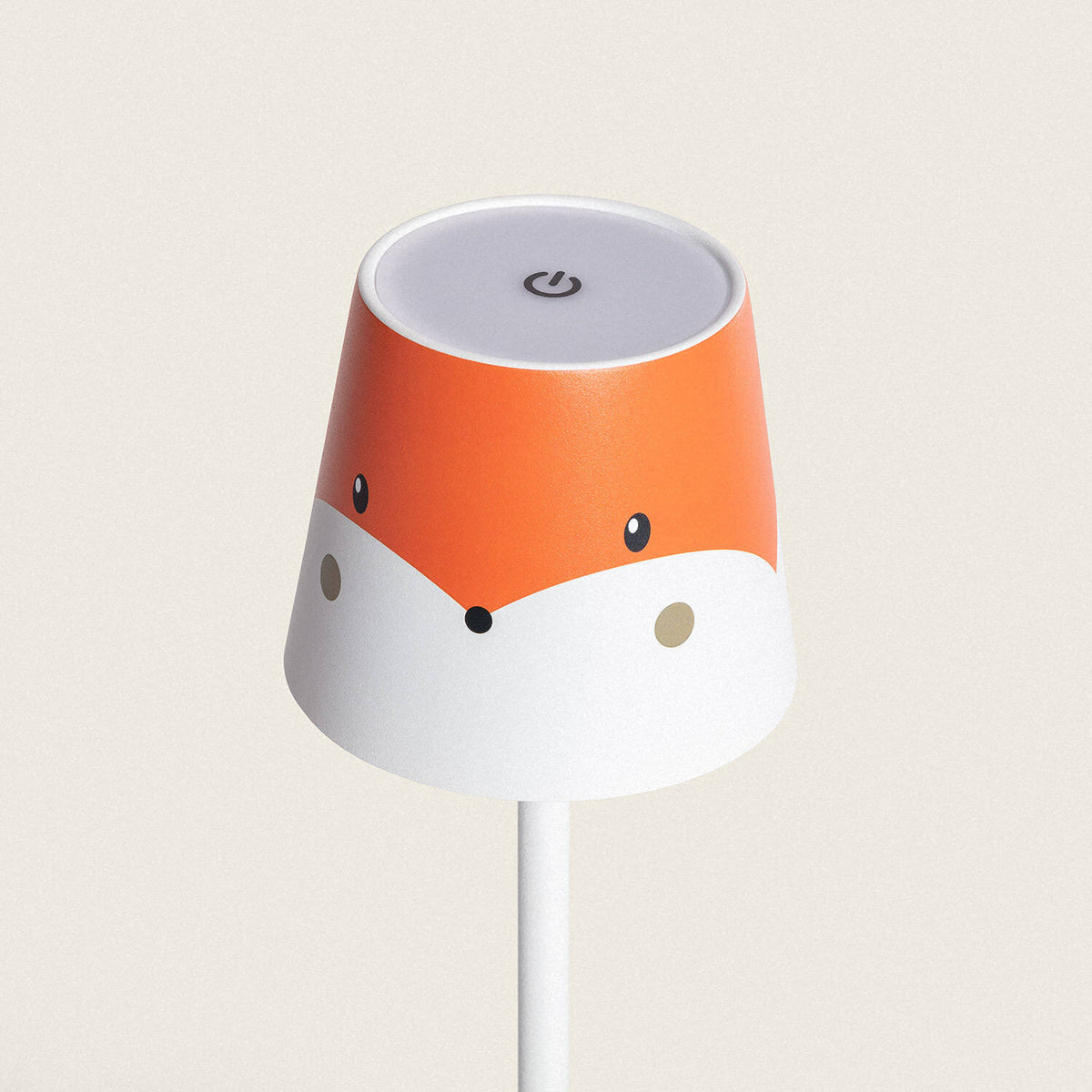 Lámpara de Mesa LED Portátil de Metal con Batería USB Recargable Anisa Kids
