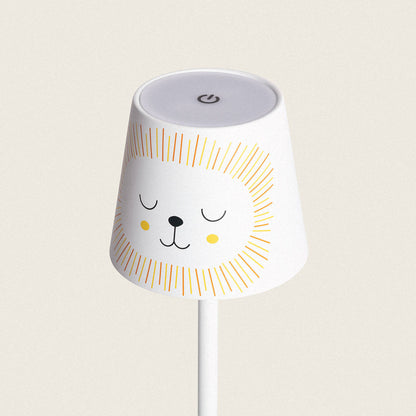 Lámpara de Mesa LED 3W Portátil de Metal con Batería USB Recargable Anisa