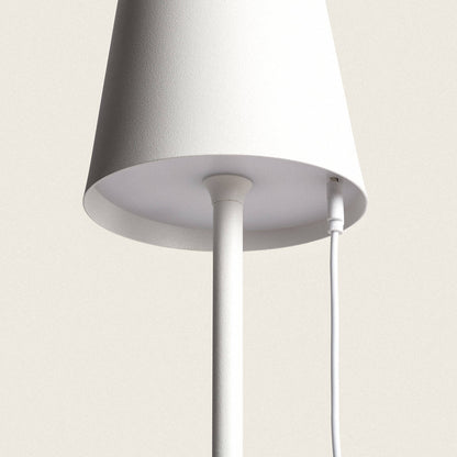 Lámpara de Mesa LED 3W Portátil de Metal con Batería USB Recargable Anisa