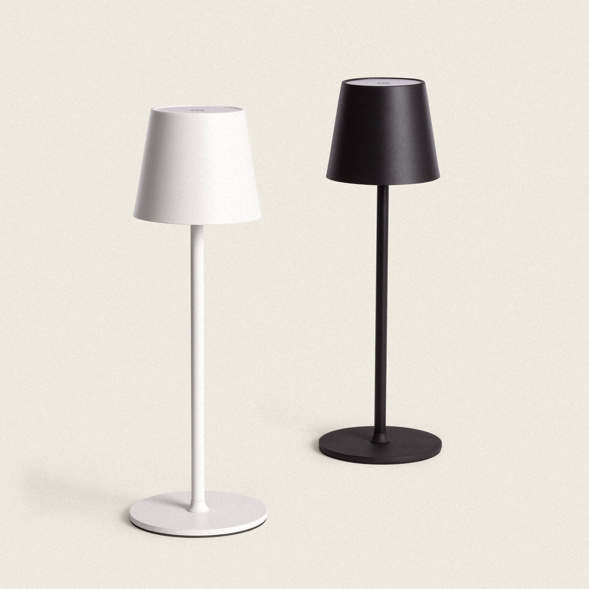 Lámpara de Mesa LED 3W Portátil de Metal con Batería USB Recargable Anisa