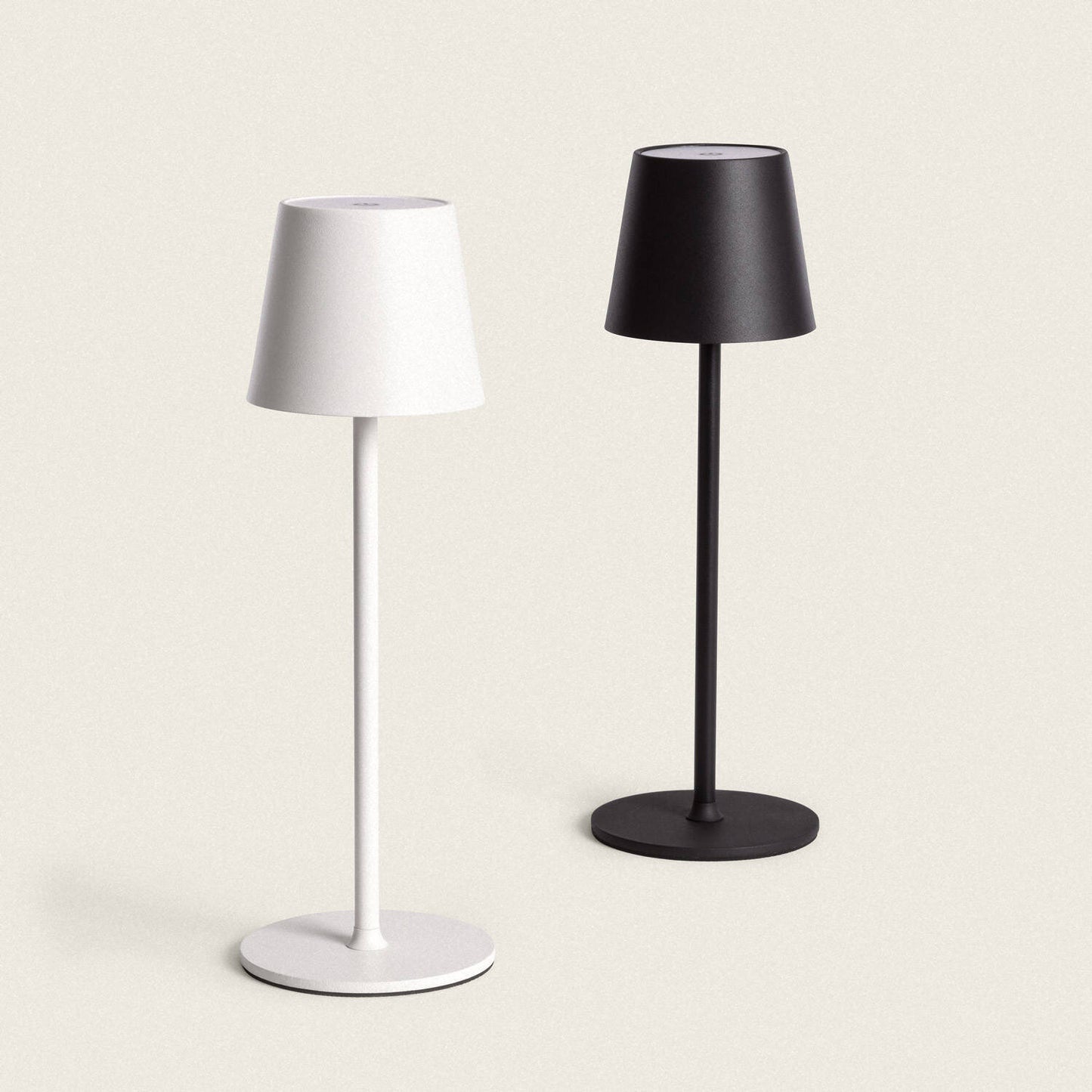 Lámpara de Mesa LED 3W Portátil de Metal con Batería USB Recargable Anisa