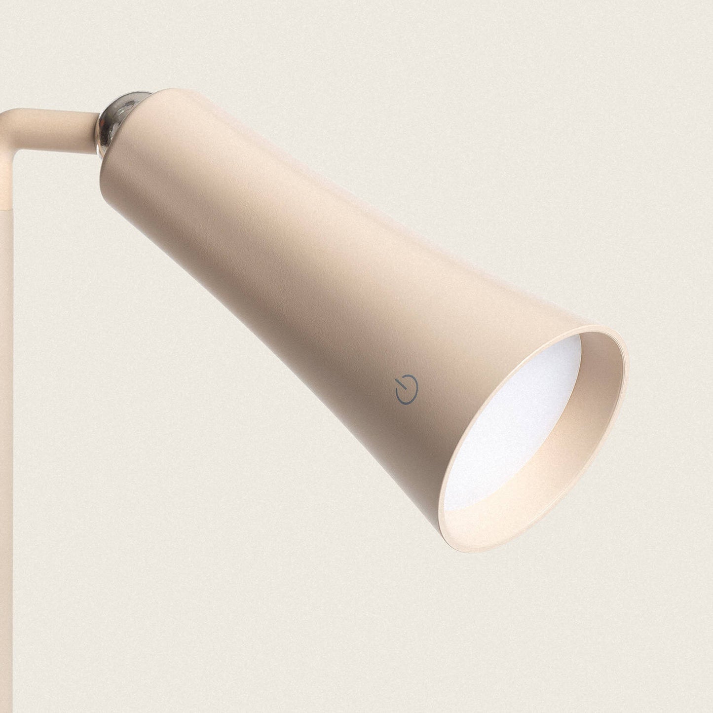 Lámpara de Mesa LED Portátil Metal con Batería USB Recargable Bysta