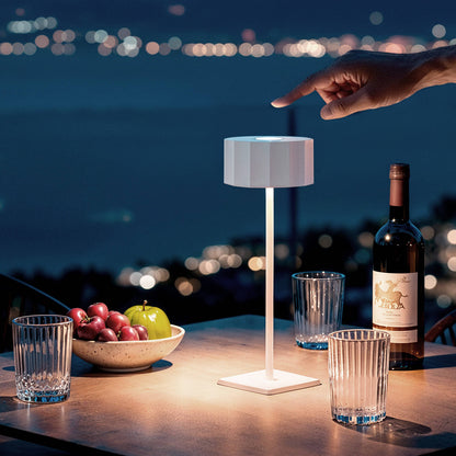 Lámpara de Mesa LED Portátil para Exterior con Batería USB Recargable Cesc