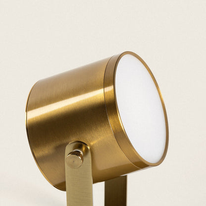Lámpara de Mesa LED Portátil Metal con Batería USB Recargable Devin