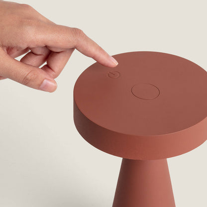 Lámpara de Mesa LED Metal Inalámbrica para Exterior Catinca
