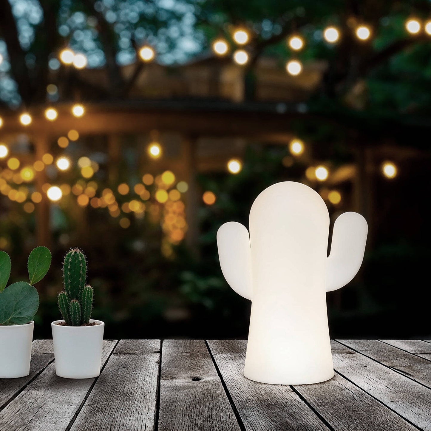 Lámpara de Mesa LED Cactus