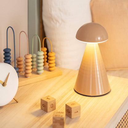 Lámpara de Mesa LED Portátil con Batería USB Recargable Metal Azana
