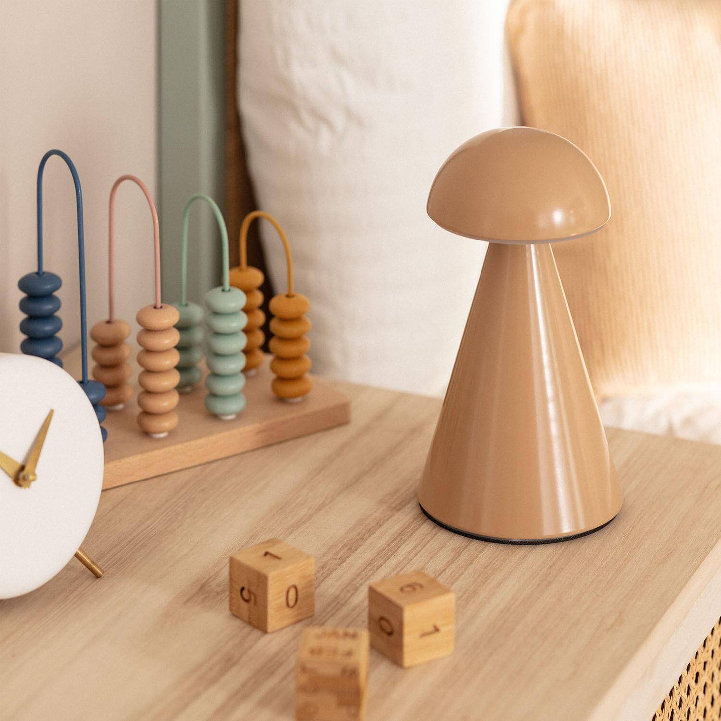 Lámpara de Mesa LED Portátil con Batería USB Recargable Metal Azana