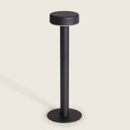 Lámpara de Mesa LED Portátil con Batería USB Recargable Metal Bunza