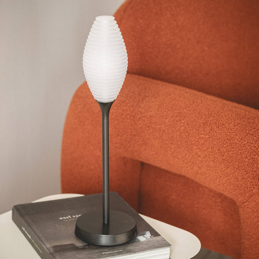 Lámpara de Mesa LED Portátil Exterior con Batería USB Recargable Metal Dukuza