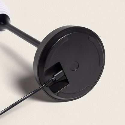 Lámpara de Mesa LED Portátil Exterior con Batería USB Recargable Metal Dukuza