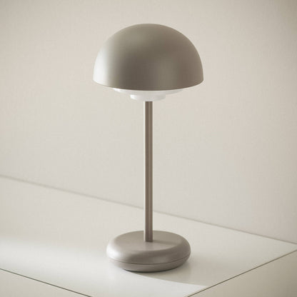 Lámpara de Mesa LED Portátil Exterior con Batería USB Recargable Metal Galdan