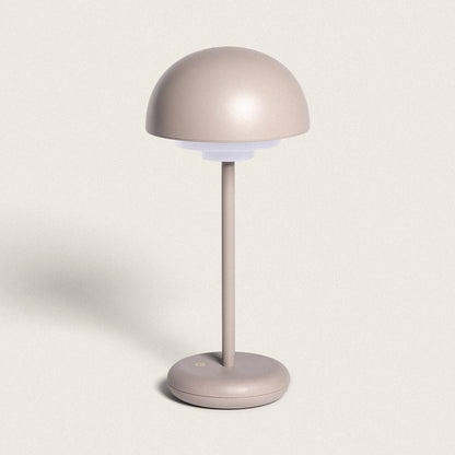 Lámpara de Mesa LED Portátil Exterior con Batería USB Recargable Metal Galdan