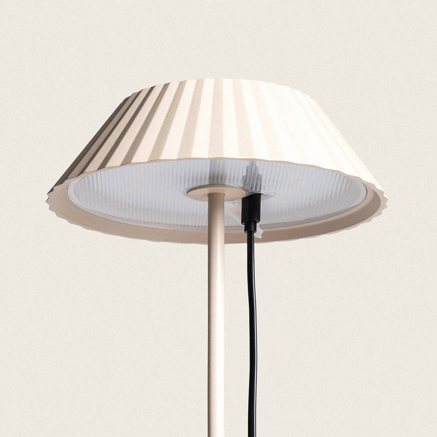 Lámpara de Mesa LED Portátil Exterior con Batería USB Recargable Metal Hoima