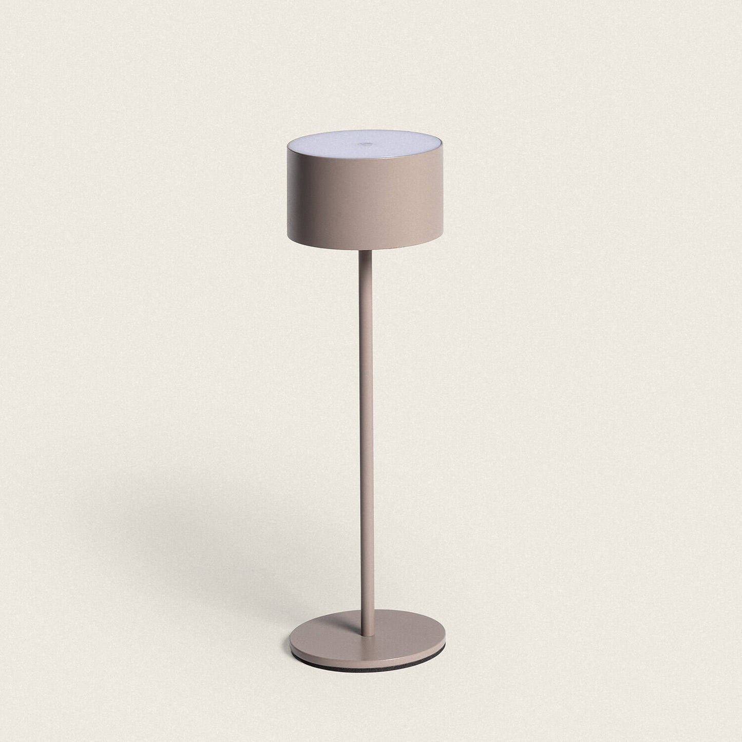 Lámpara de Mesa LED Portátil Exterior con Batería USB Recargable Metal Mounka Round