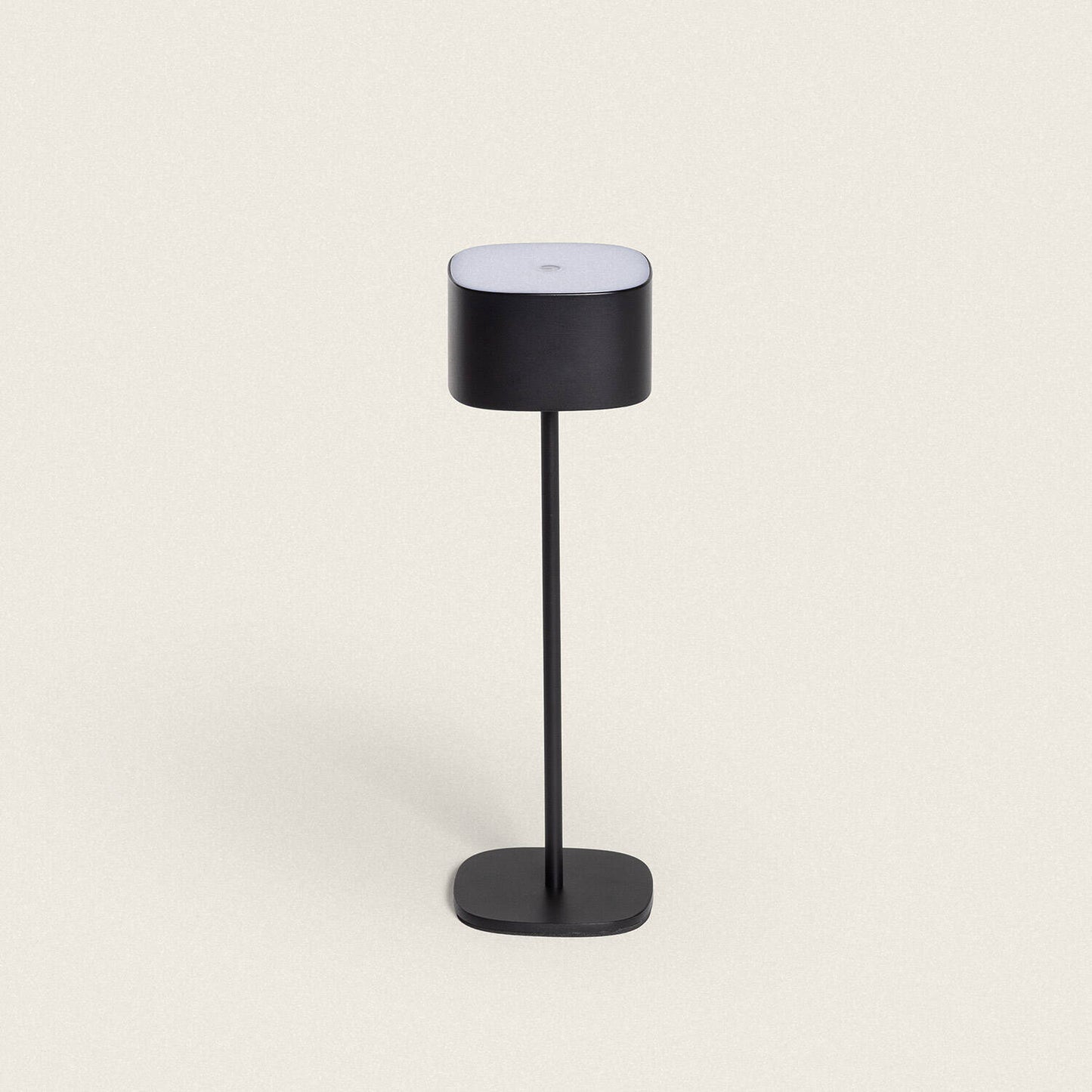 Lámpara de Mesa LED Portátil Exterior con Batería USB Recargable Metal Mounka Square