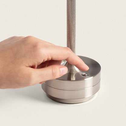 Lámpara de Mesa LED Portátil Metal con Batería USB Recargable Astrid