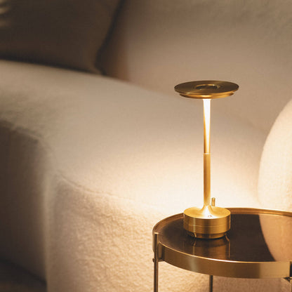 Lámpara de Mesa LED Portátil Metal con Batería USB Recargable Astrid