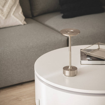 Lámpara de Mesa LED Portátil Metal con Batería USB Recargable Astrid
