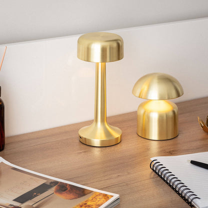 Lámpara de Mesa LED Portátil Metal con Batería USB Recargable Ciara