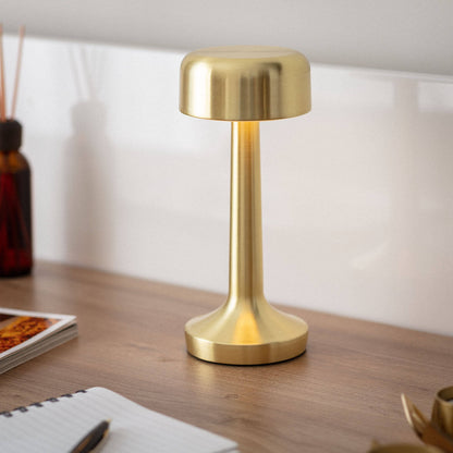 Lámpara de Mesa LED Portátil Metal con Batería USB Recargable Ciara