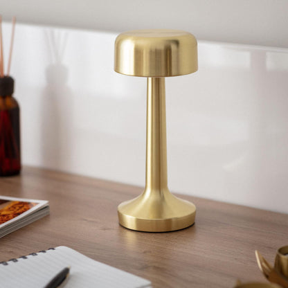 Lámpara de Mesa LED Portátil Metal con Batería USB Recargable Ciara