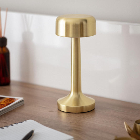 Lámpara de Mesa LED Portátil Metal con Batería USB Recargable Ciara