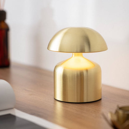 Lámpara de Mesa LED Portátil Metal con Batería USB Recargable Ibbie