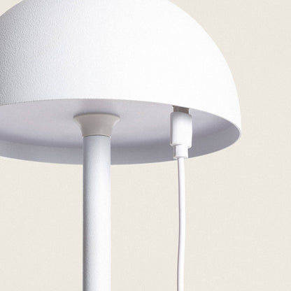 Lámpara de Mesa LED Portátil Metal con Batería USB Recargable Kael