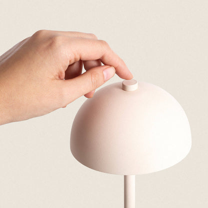 Lámpara de Mesa LED Portátil Metal con Batería USB Recargable Kael
