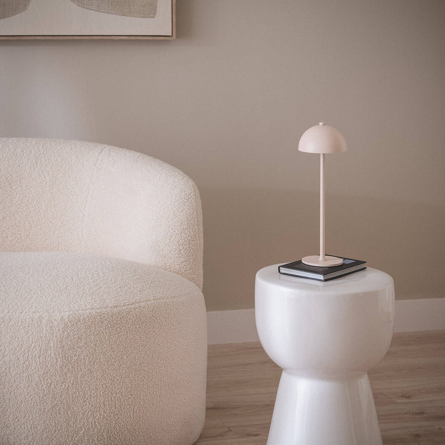 Lámpara de Mesa LED Portátil Metal con Batería USB Recargable Kael