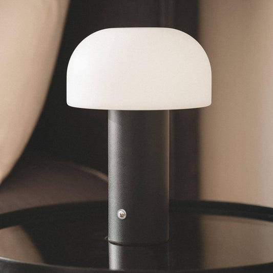 Lámpara de Mesa LED Portátil Metal con Batería USB Recargable Leta
