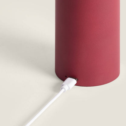Lámpara de Mesa LED Portátil Metal con Batería USB Recargable Leta