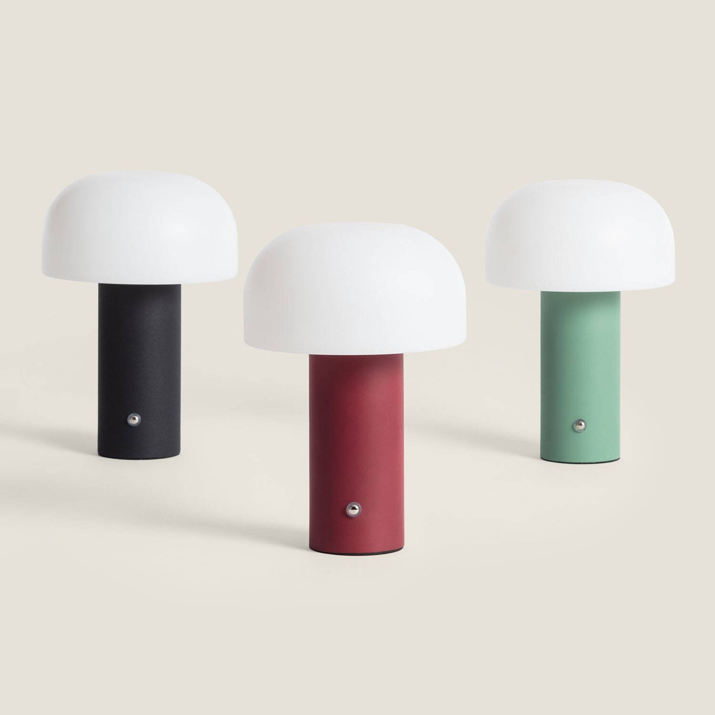 Lámpara de Mesa LED Portátil Metal con Batería USB Recargable Leta