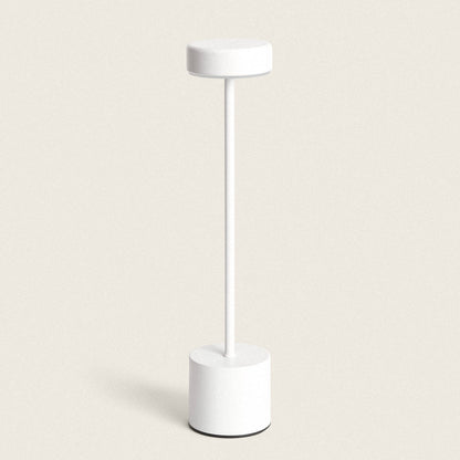 Lámpara de Mesa LED Portátil Metal con Batería USB Recargable Zimba