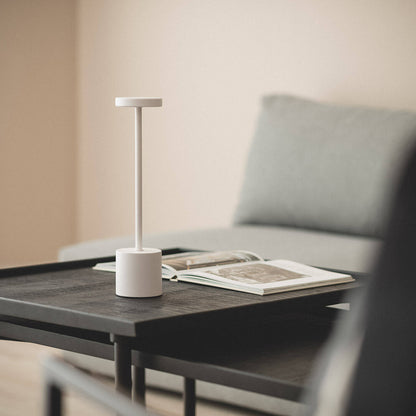 Lámpara de Mesa LED Portátil Metal con Batería USB Recargable Zimba