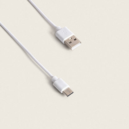 Lámpara de Mesa LED Portátil Metal y Lino con Batería USB Recargable Denwa