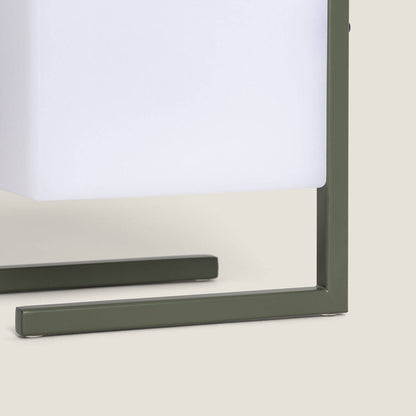 Lámpara de Mesa LED Portátil para Exterior Aluminio con Batería USB Recargable Tiber
