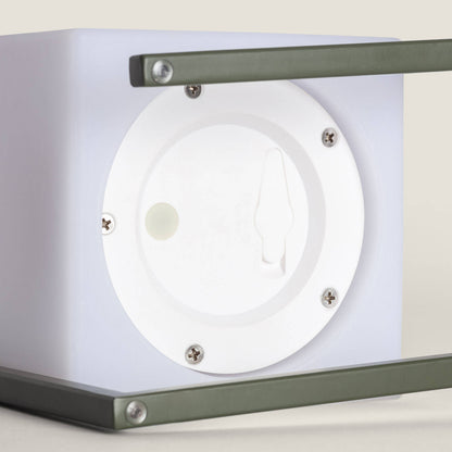 Lámpara de Mesa LED Portátil para Exterior Aluminio con Batería USB Recargable Tiber