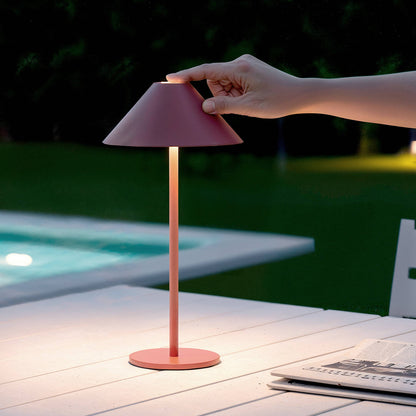 Lámpara de Mesa LED Portátil para Exterior Metal con Batería USB Recargable Kivuli