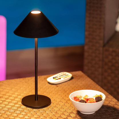 Lámpara de Mesa LED Portátil para Exterior Metal con Batería USB Recargable Kivuli